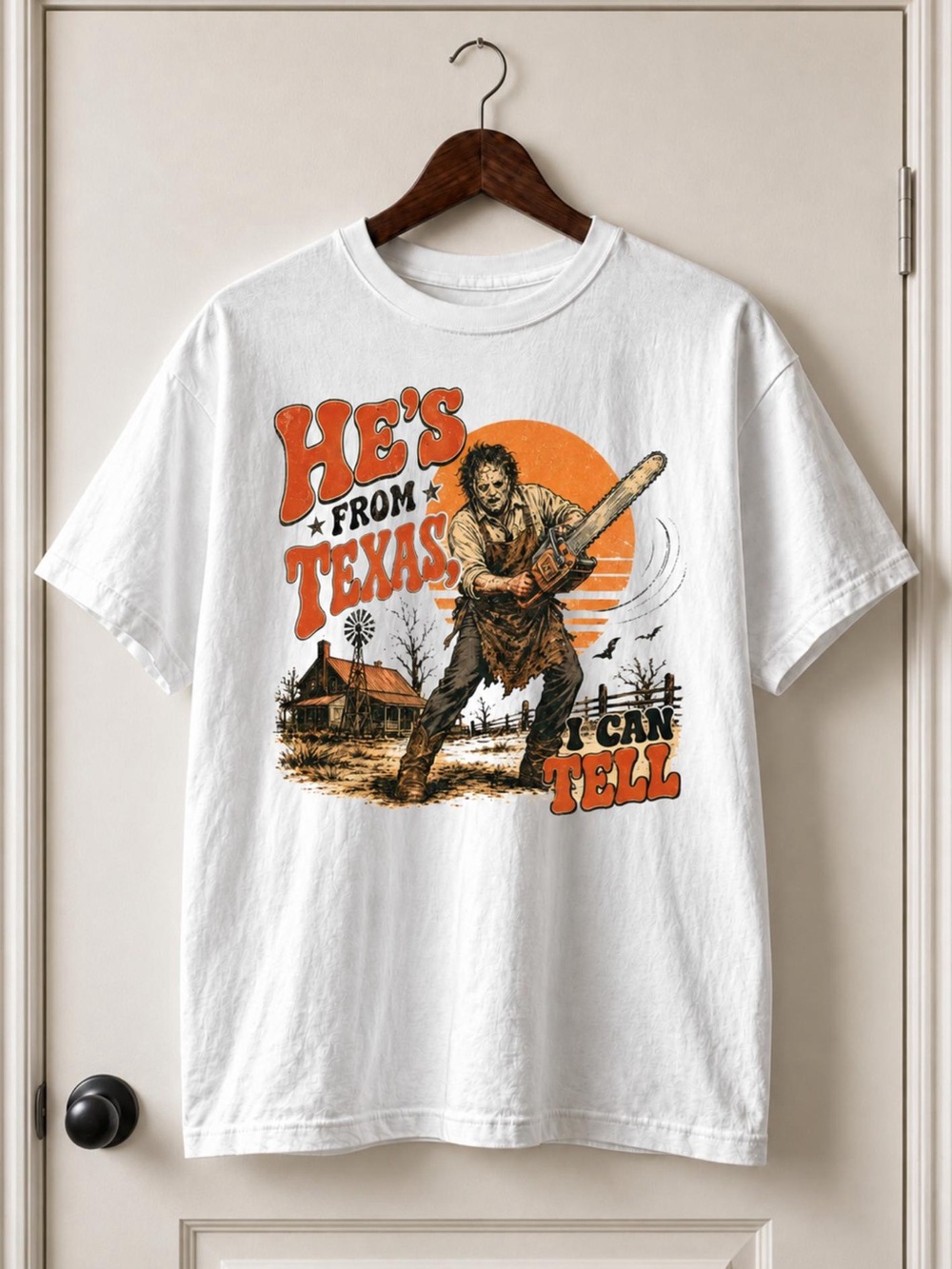 Chainsaw Horror Shirt, Halloween Graphic Tee, Spooky Season Unisex Gift